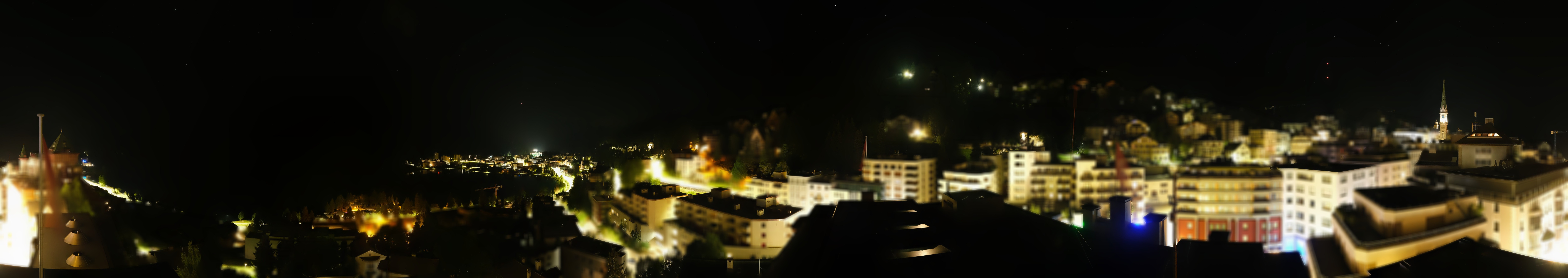 Archiv Foto Webcam St. Moritz Dorf II Ausblick Hotel Schweizerhof Richtung St. Moritz Bad