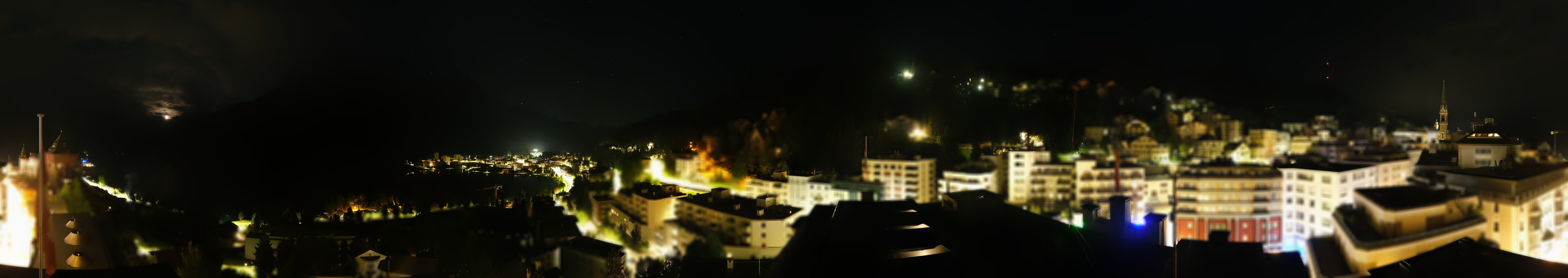 Archiv Foto Webcam St. Moritz Dorf II Ausblick Hotel Schweizerhof Richtung St. Moritz Bad