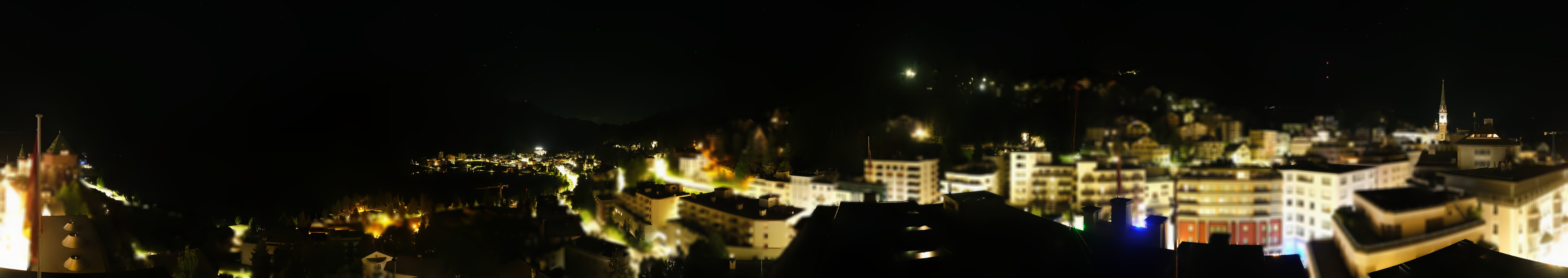 Archiv Foto Webcam St. Moritz Dorf II Ausblick Hotel Schweizerhof Richtung St. Moritz Bad