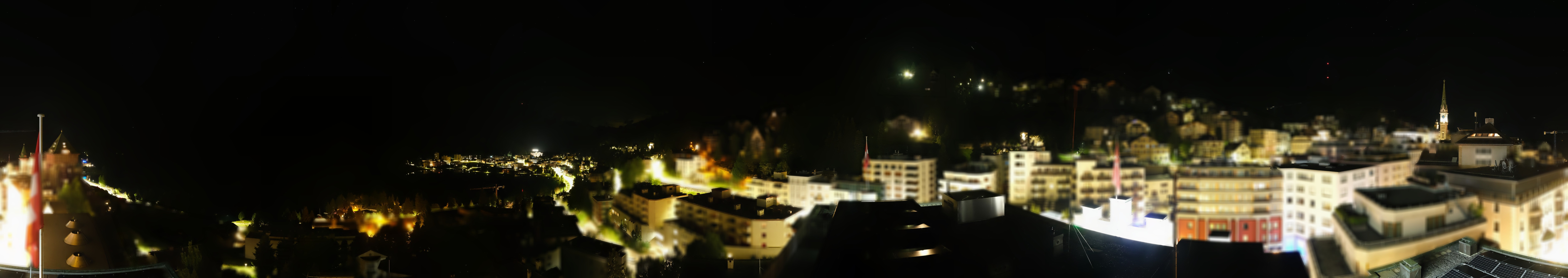 Archiv Foto Webcam St. Moritz Dorf II Ausblick Hotel Schweizerhof Richtung St. Moritz Bad