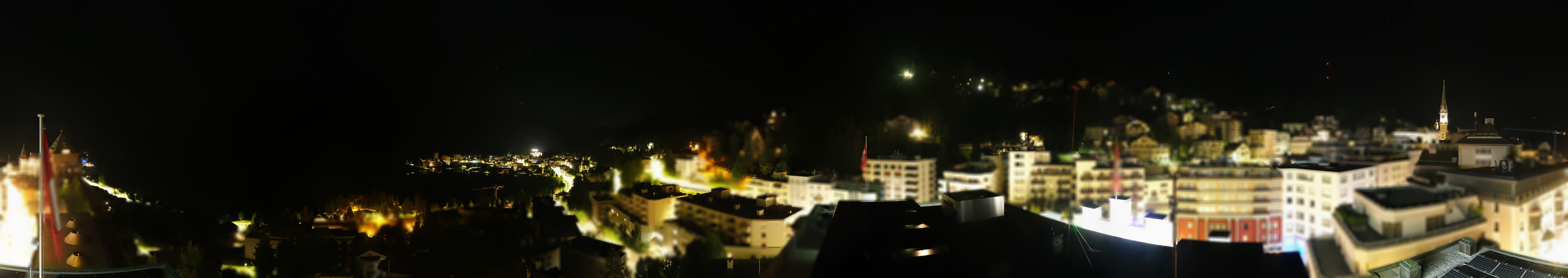 Archiv Foto Webcam St. Moritz Dorf II Ausblick Hotel Schweizerhof Richtung St. Moritz Bad