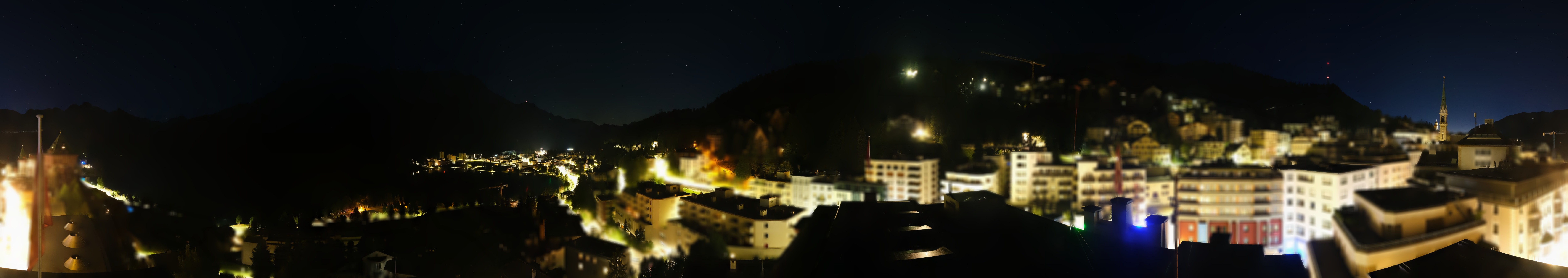 Archiv Foto Webcam St. Moritz Dorf II Ausblick Hotel Schweizerhof Richtung St. Moritz Bad