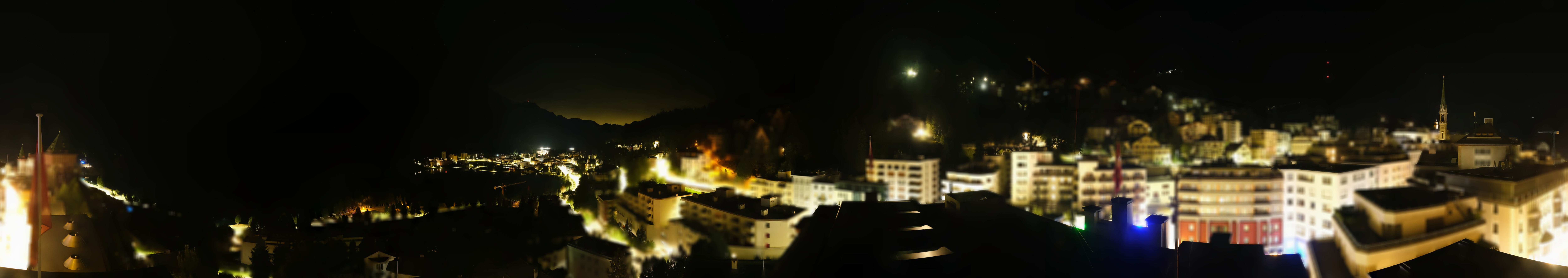 Archiv Foto Webcam St. Moritz Dorf II Ausblick Hotel Schweizerhof Richtung St. Moritz Bad