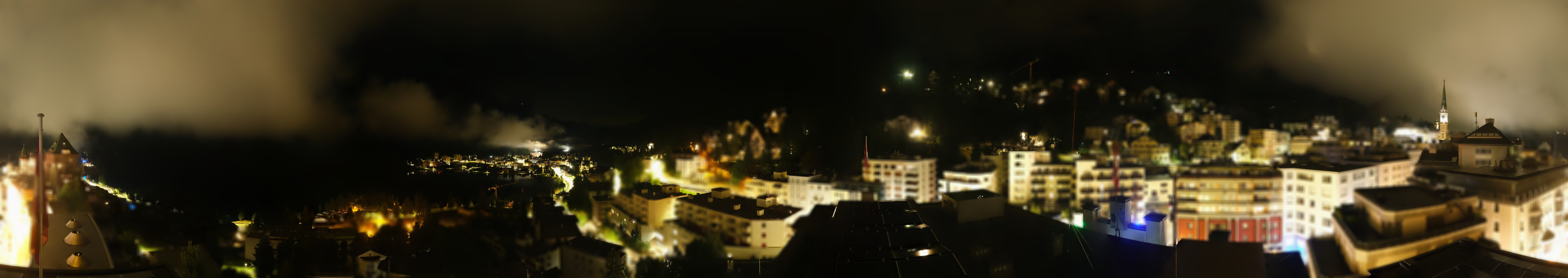 Archiv Foto Webcam St. Moritz Dorf II Ausblick Hotel Schweizerhof Richtung St. Moritz Bad
