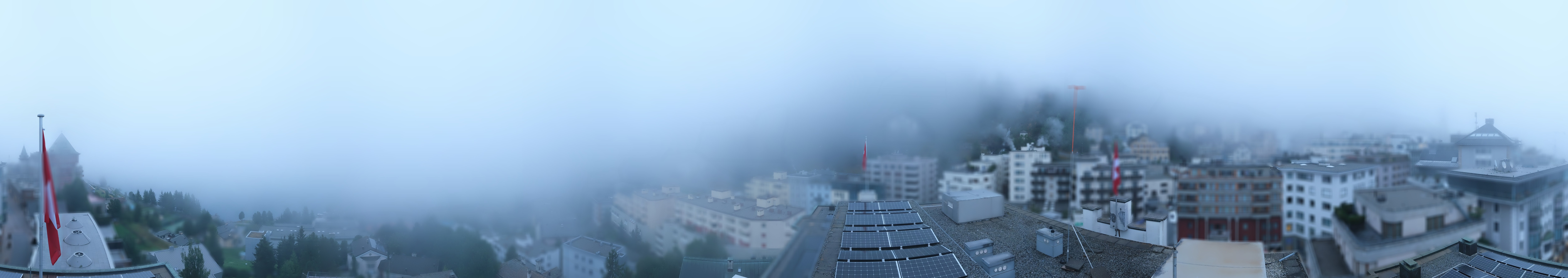 Archiv Foto Webcam St. Moritz Dorf II Ausblick Hotel Schweizerhof Richtung St. Moritz Bad