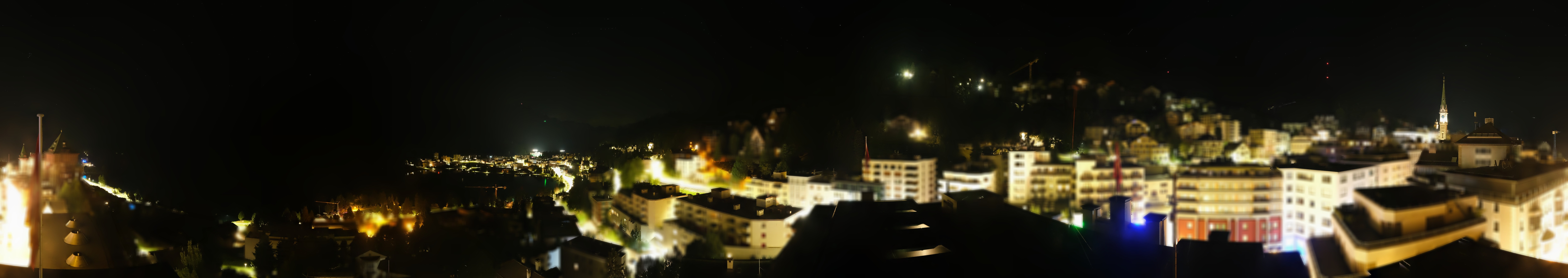 Archiv Foto Webcam St. Moritz Dorf II Ausblick Hotel Schweizerhof Richtung St. Moritz Bad