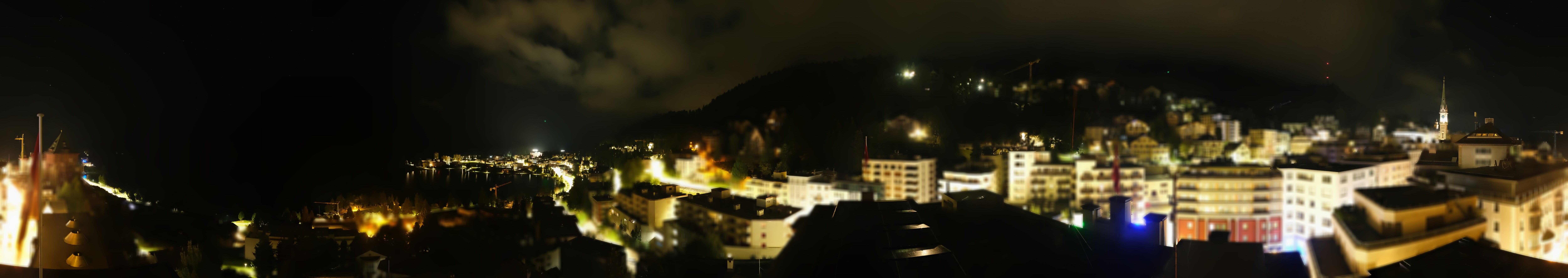 Archiv Foto Webcam St. Moritz Dorf II Ausblick Hotel Schweizerhof Richtung St. Moritz Bad