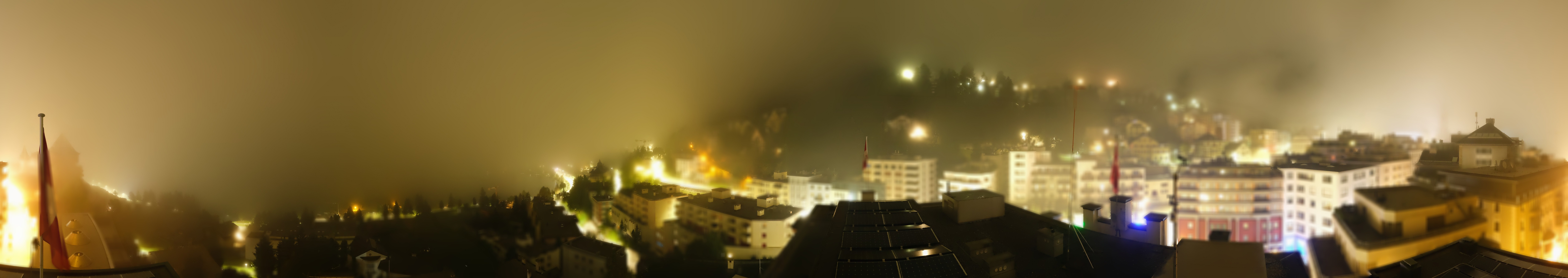 Archiv Foto Webcam St. Moritz Dorf II Ausblick Hotel Schweizerhof Richtung St. Moritz Bad