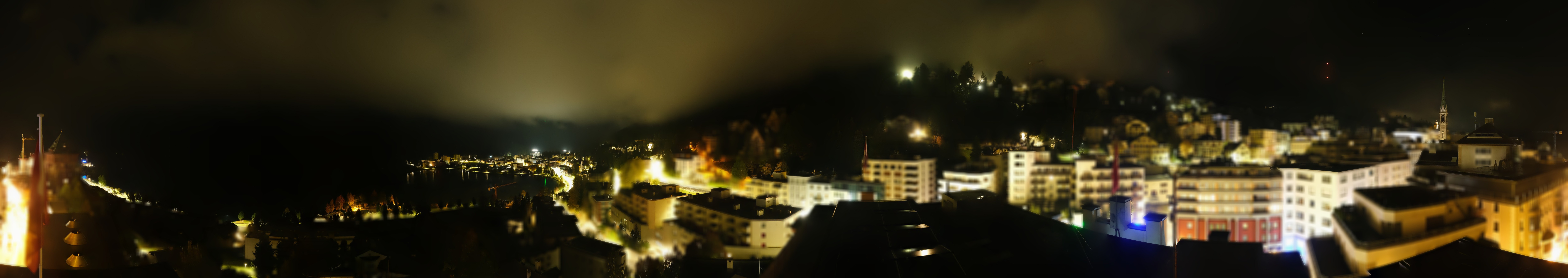 Archiv Foto Webcam St. Moritz Dorf II Ausblick Hotel Schweizerhof Richtung St. Moritz Bad