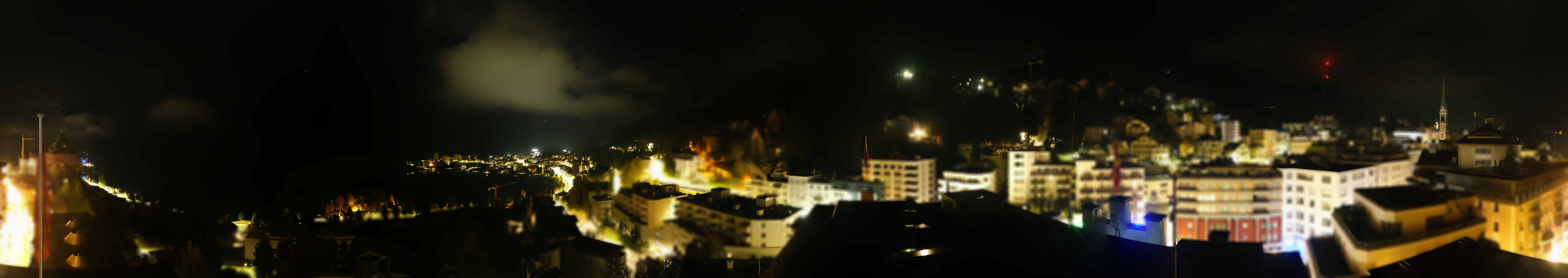 Archiv Foto Webcam St. Moritz Dorf II Ausblick Hotel Schweizerhof Richtung St. Moritz Bad