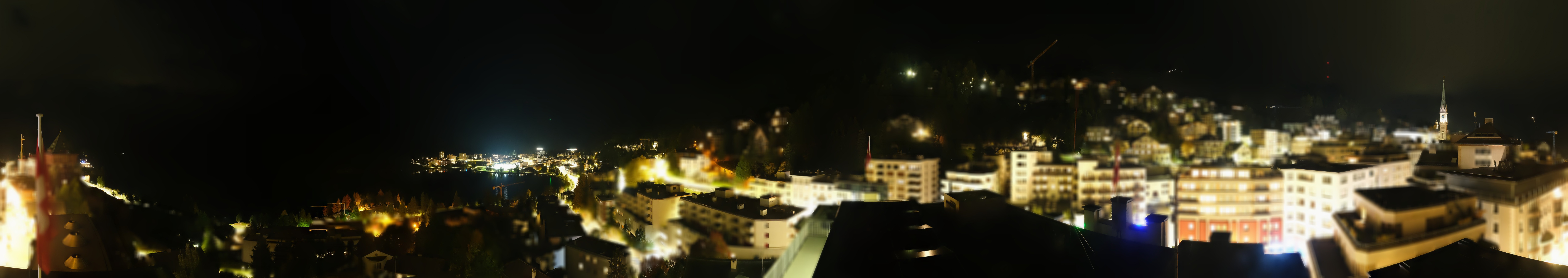 Archiv Foto Webcam St. Moritz Dorf II Ausblick Hotel Schweizerhof Richtung St. Moritz Bad