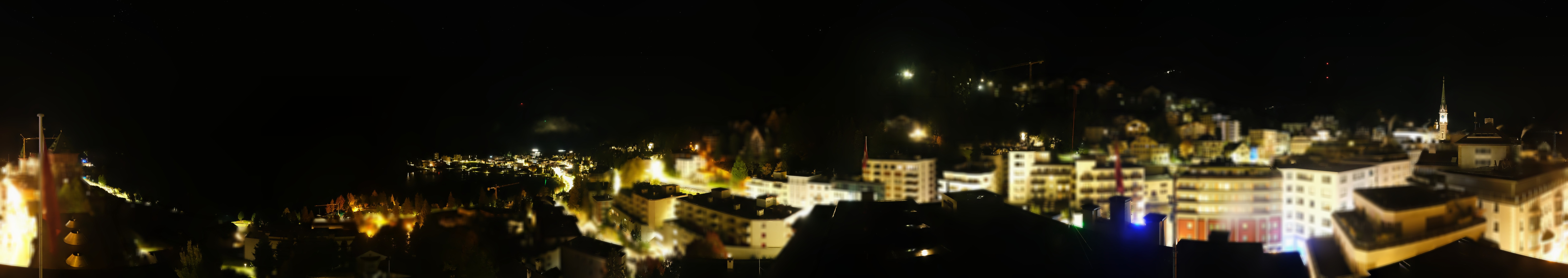Archiv Foto Webcam St. Moritz Dorf II Ausblick Hotel Schweizerhof Richtung St. Moritz Bad