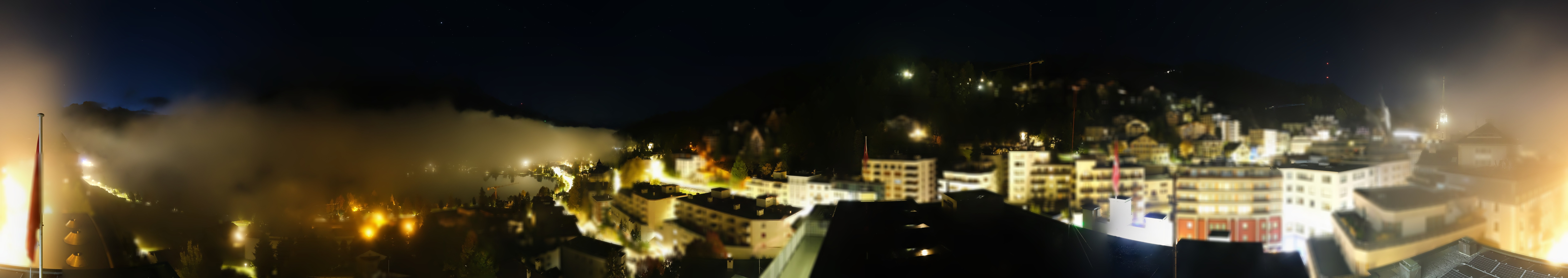 Archiv Foto Webcam St. Moritz Dorf II Ausblick Hotel Schweizerhof Richtung St. Moritz Bad