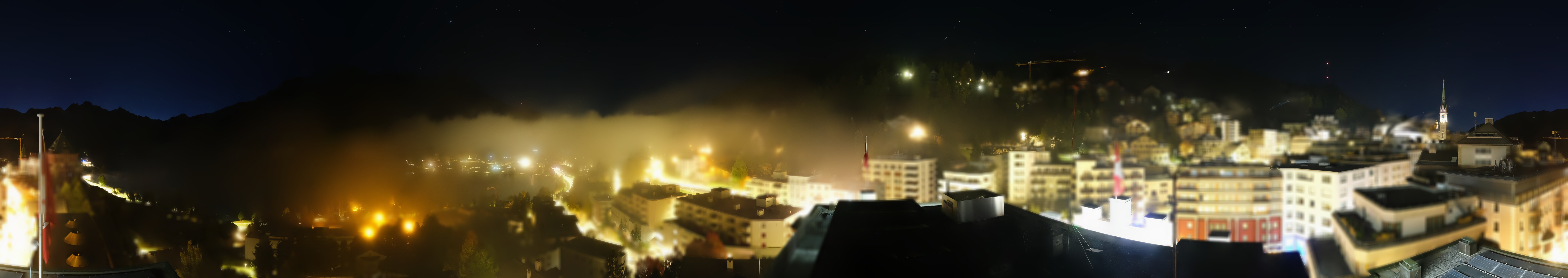 Archiv Foto Webcam St. Moritz Dorf II Ausblick Hotel Schweizerhof Richtung St. Moritz Bad