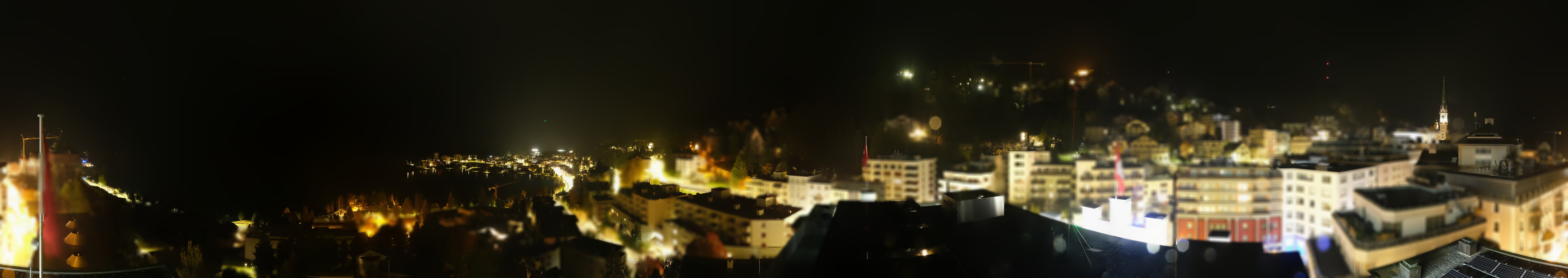 Archiv Foto Webcam St. Moritz Dorf II Ausblick Hotel Schweizerhof Richtung St. Moritz Bad
