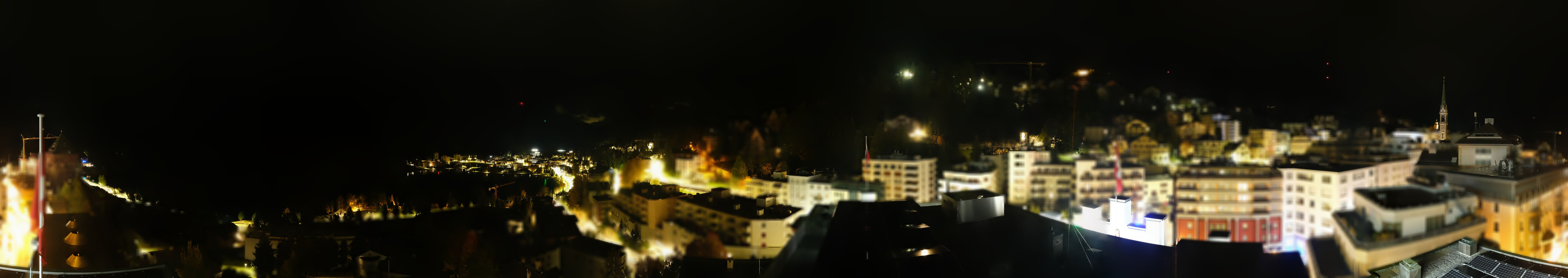 Archiv Foto Webcam St. Moritz Dorf II Ausblick Hotel Schweizerhof Richtung St. Moritz Bad