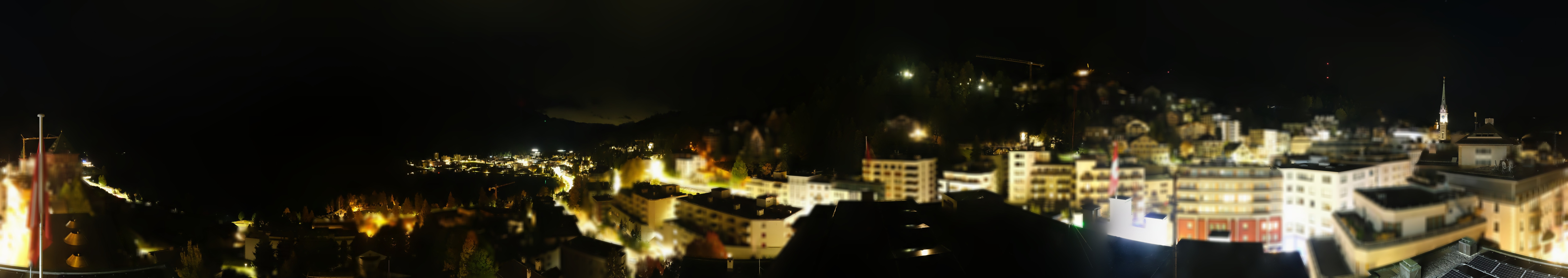 Archiv Foto Webcam St. Moritz Dorf II Ausblick Hotel Schweizerhof Richtung St. Moritz Bad
