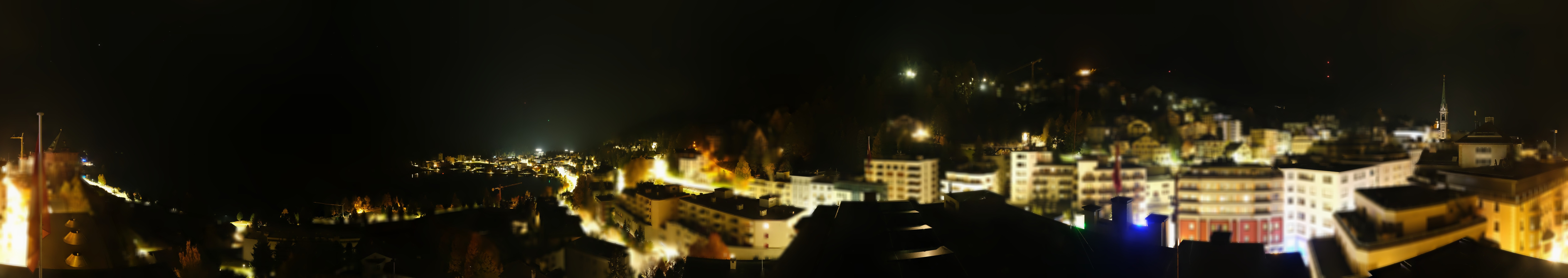 Archiv Foto Webcam St. Moritz Dorf II Ausblick Hotel Schweizerhof Richtung St. Moritz Bad