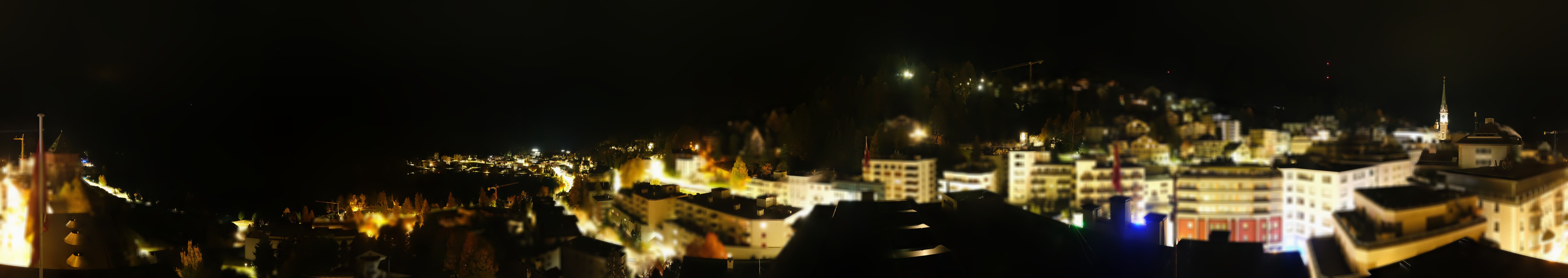 Archiv Foto Webcam St. Moritz Dorf II Ausblick Hotel Schweizerhof Richtung St. Moritz Bad