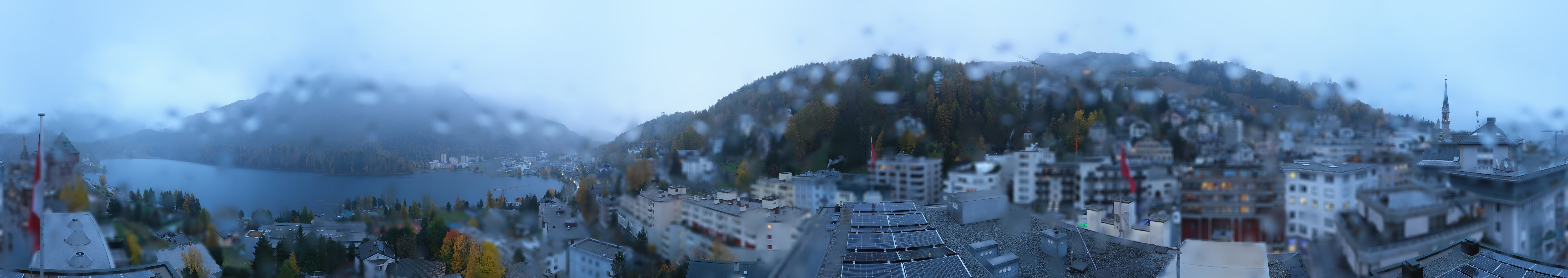 Archiv Foto Webcam St. Moritz Dorf II Ausblick Hotel Schweizerhof Richtung St. Moritz Bad