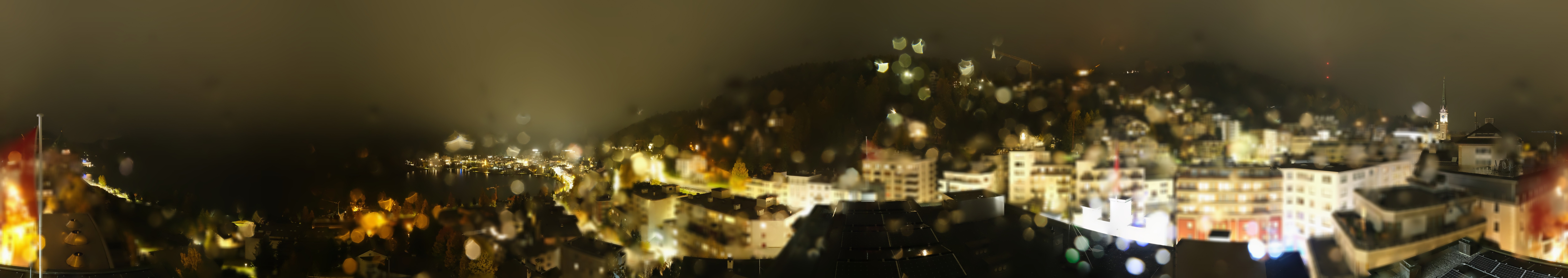 Archiv Foto Webcam St. Moritz Dorf II Ausblick Hotel Schweizerhof Richtung St. Moritz Bad