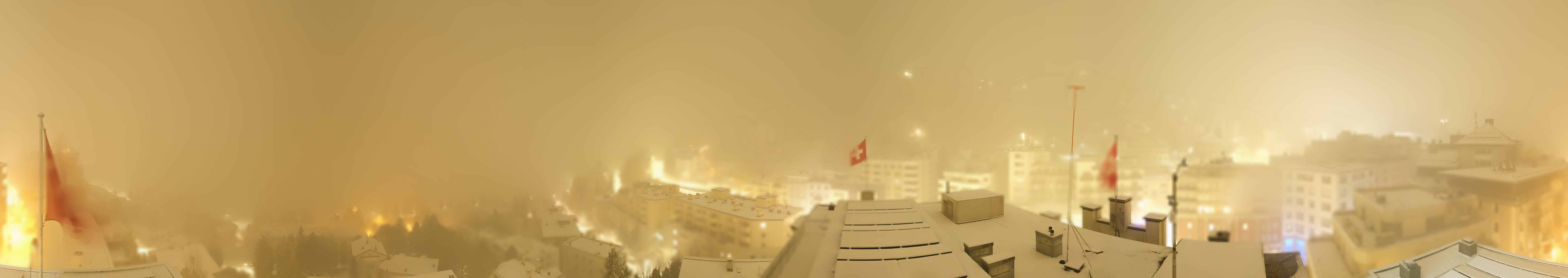 Archiv Foto Webcam St. Moritz Dorf II Ausblick Hotel Schweizerhof Richtung St. Moritz Bad