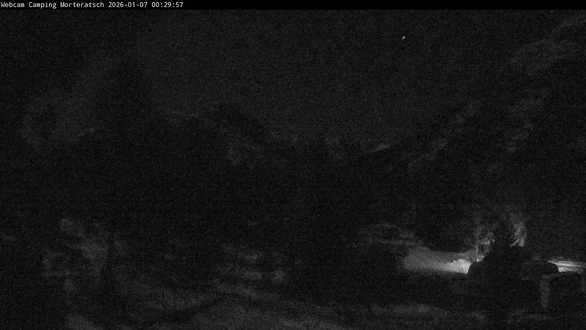 Archiv Foto Webcam Blick Campingplatz Morteratsch