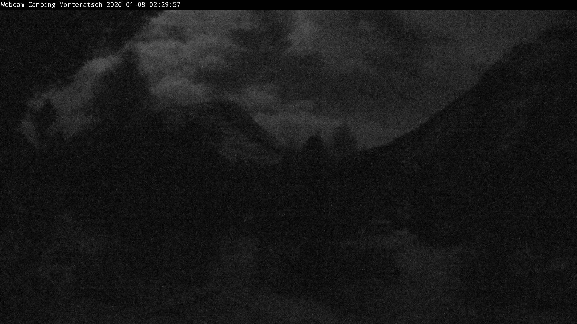 Archiv Foto Webcam Blick Campingplatz Morteratsch