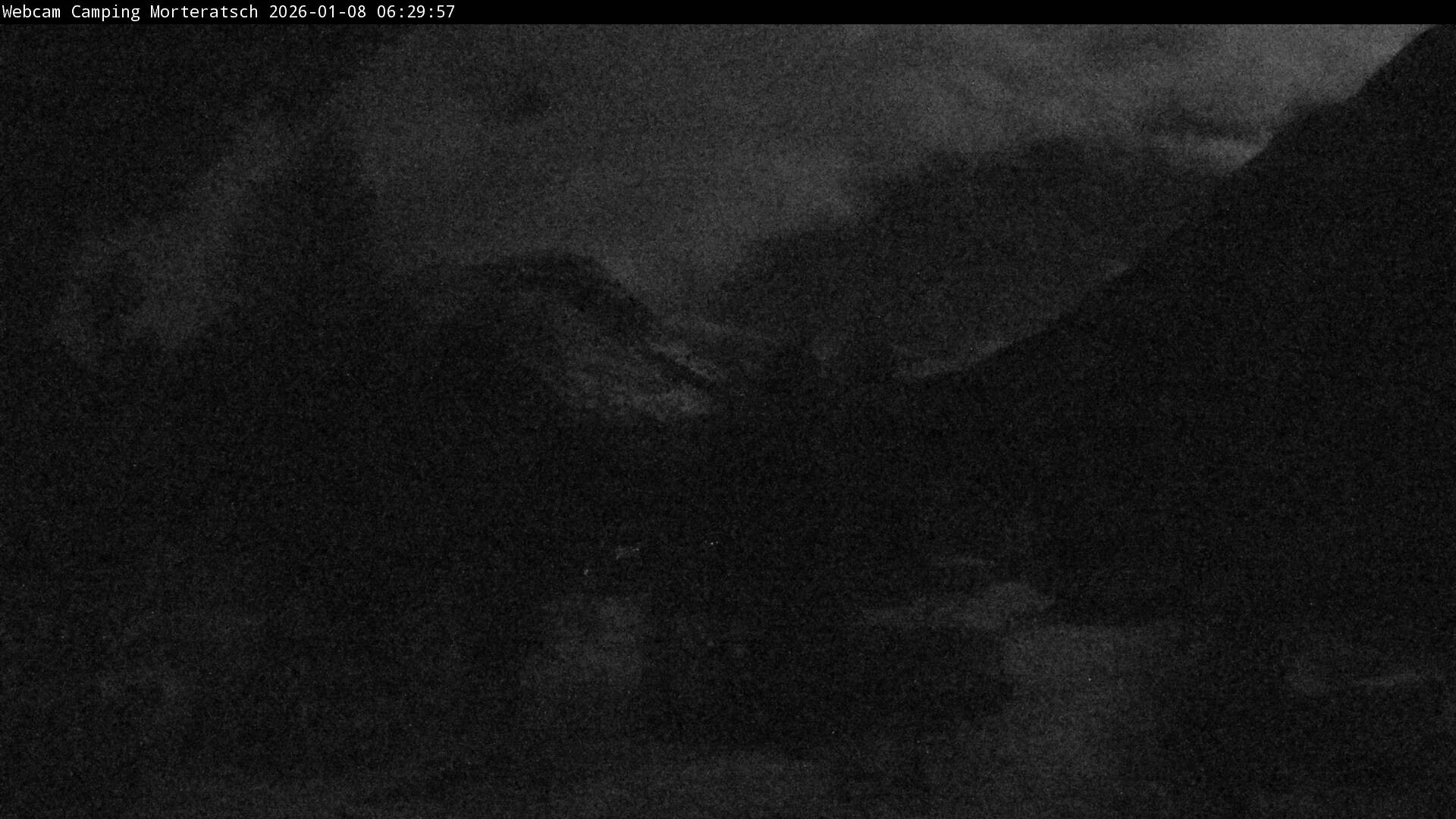 Archiv Foto Webcam Blick Campingplatz Morteratsch