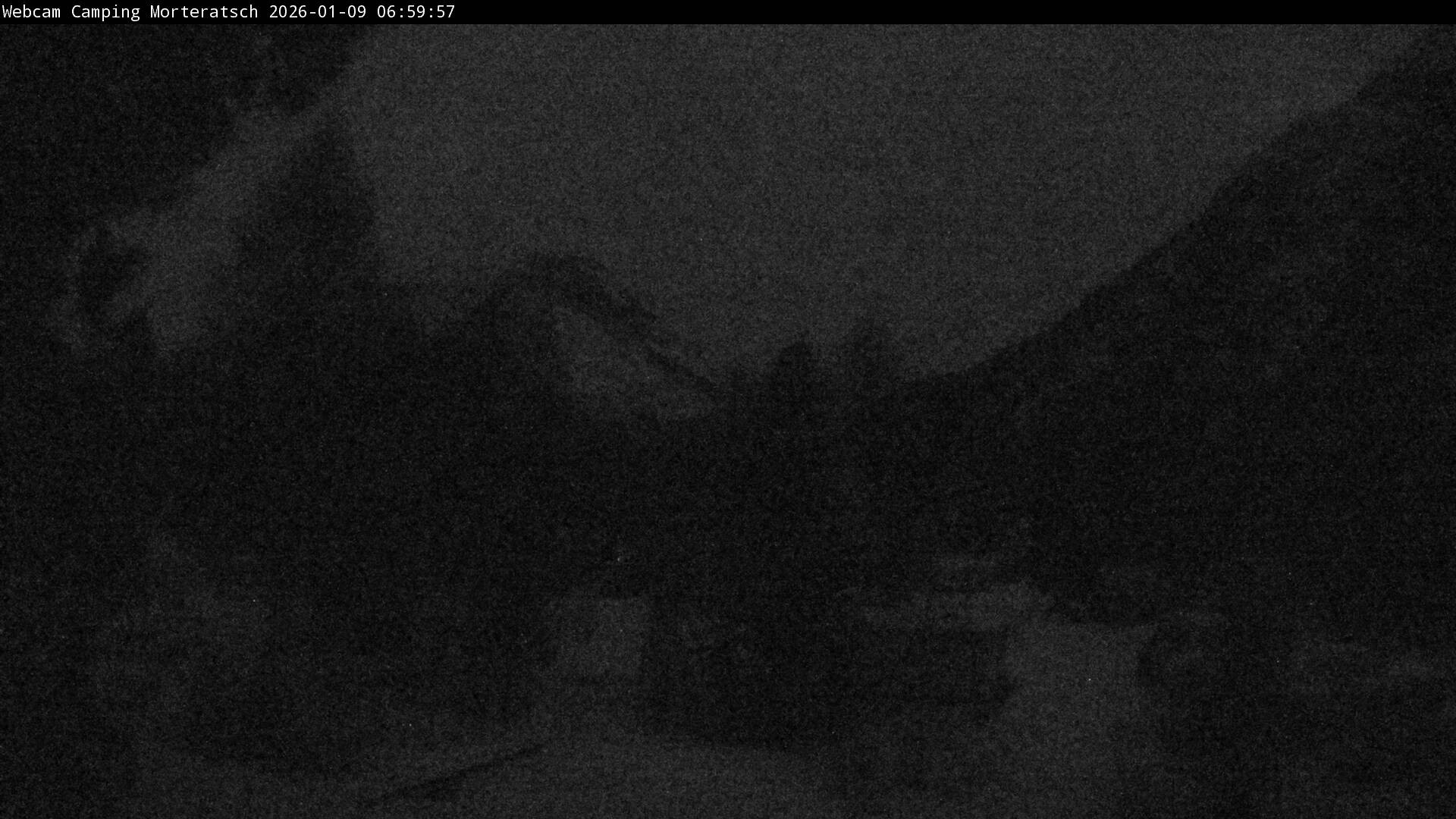 Archiv Foto Webcam Blick Campingplatz Morteratsch