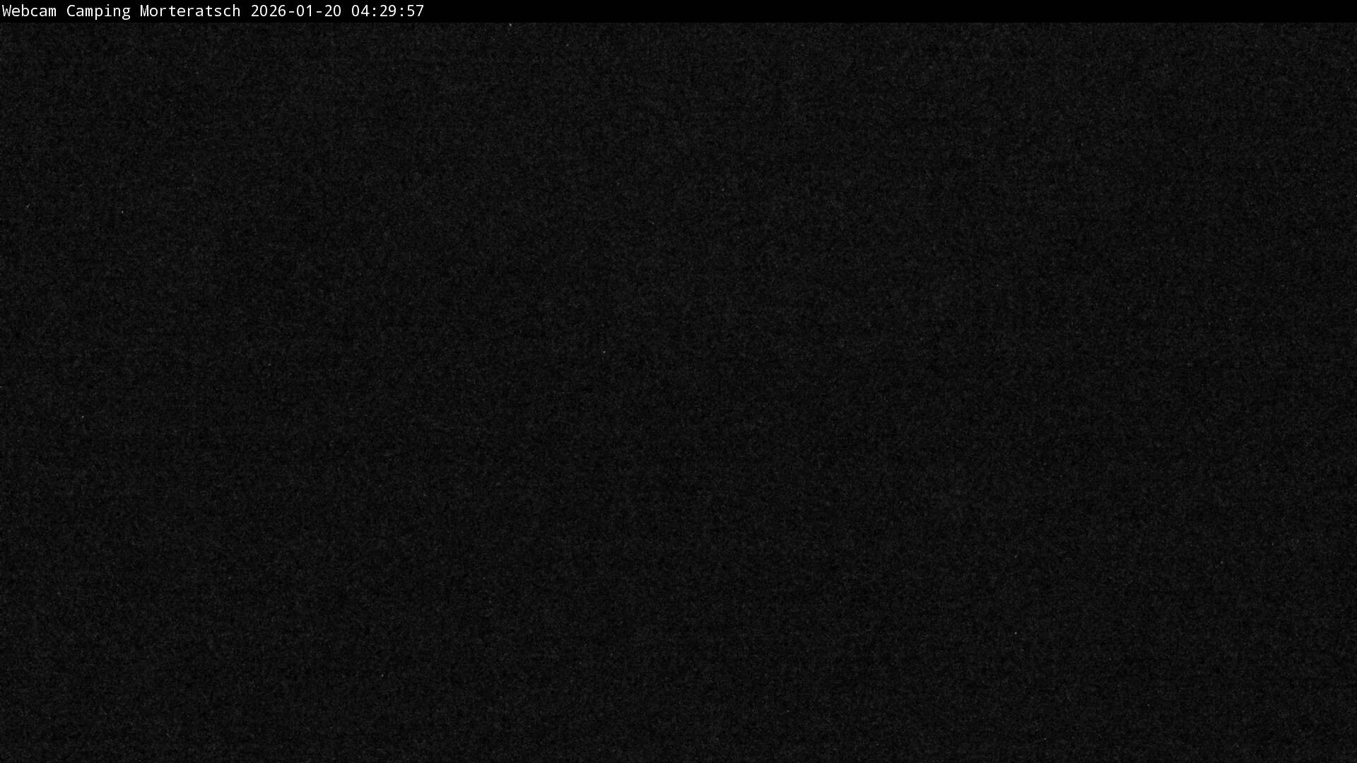 Archiv Foto Webcam Blick Campingplatz Morteratsch