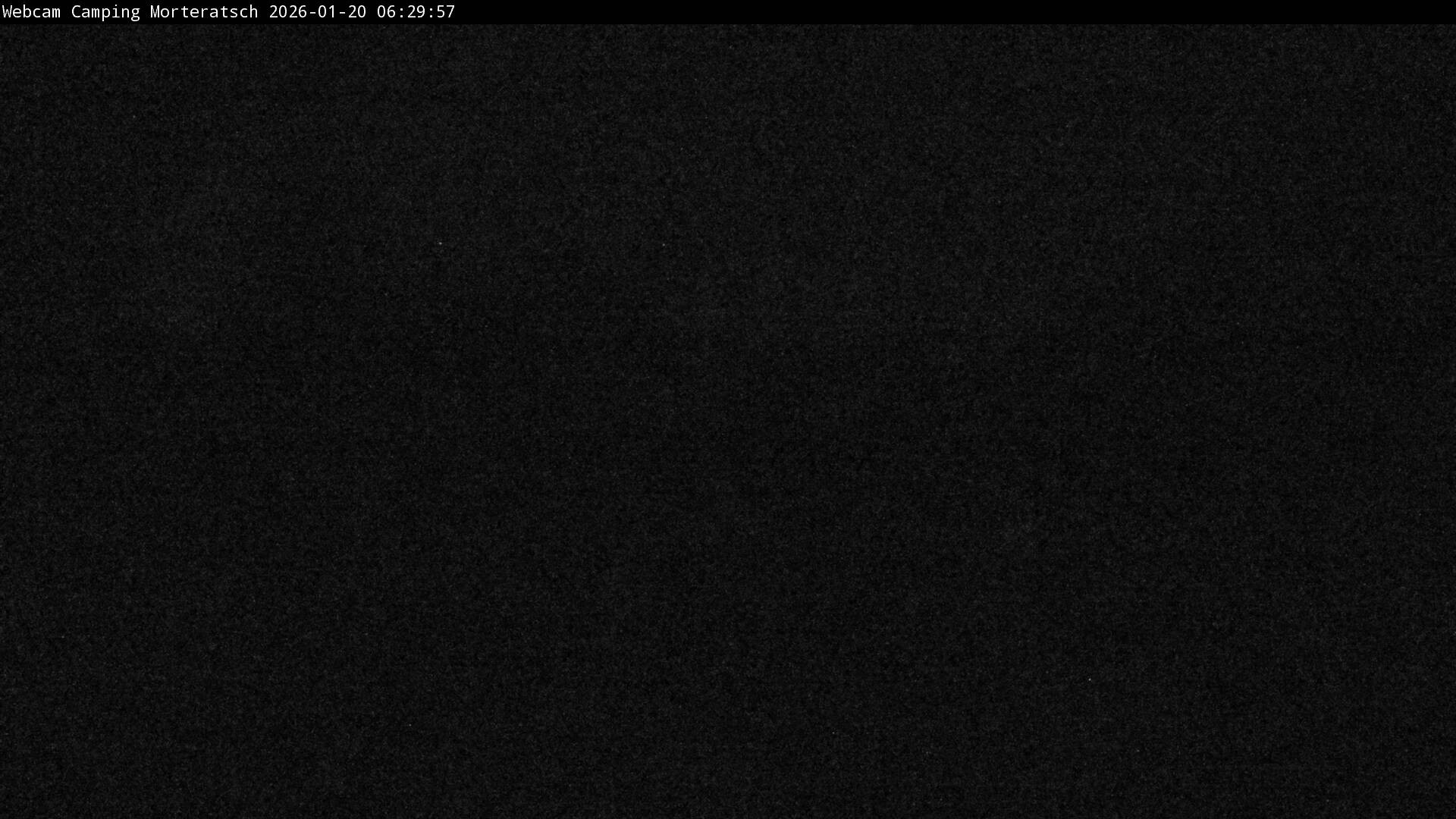 Archiv Foto Webcam Blick Campingplatz Morteratsch