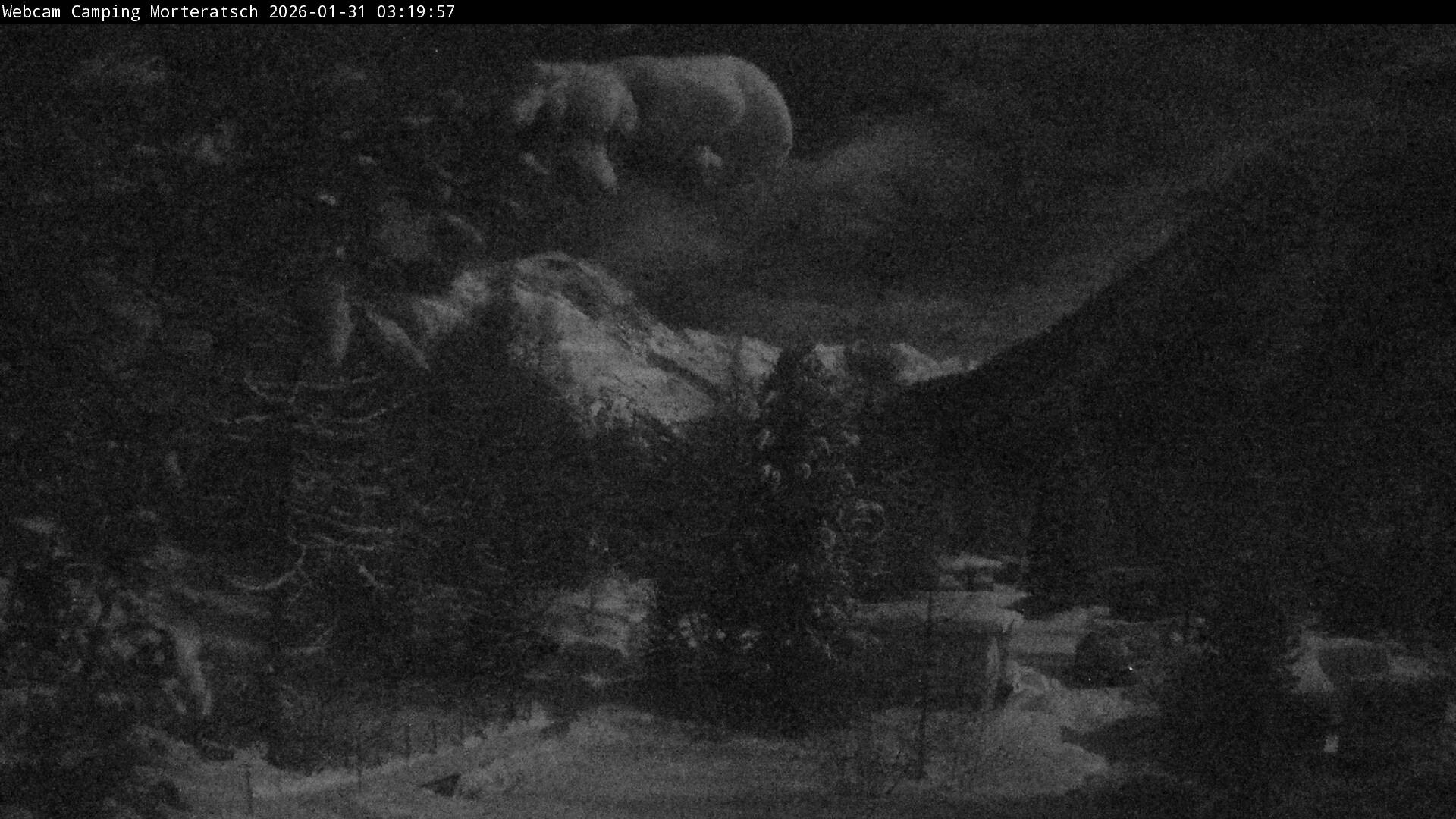 Archived image Webcam Morteratsch camping area, Engadin