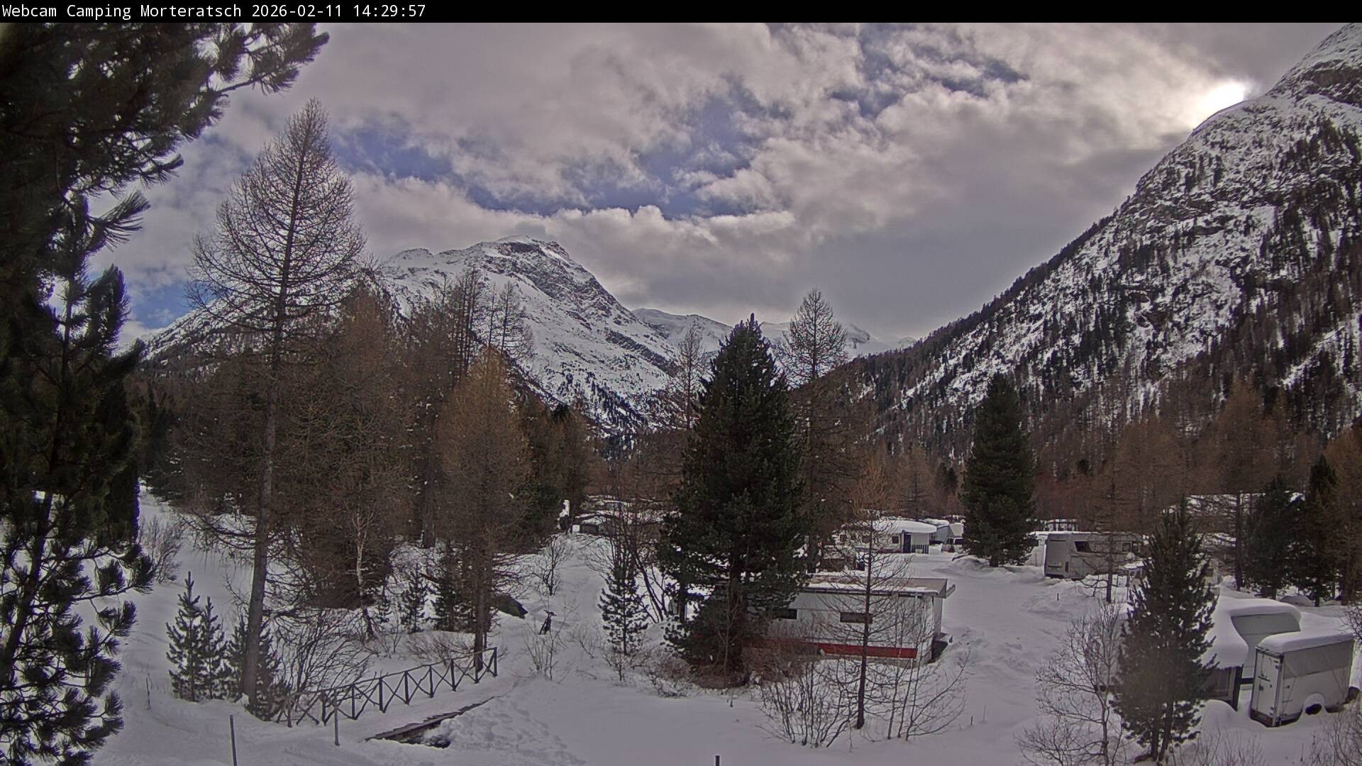 Archived image Webcam Morteratsch camping area, Engadin