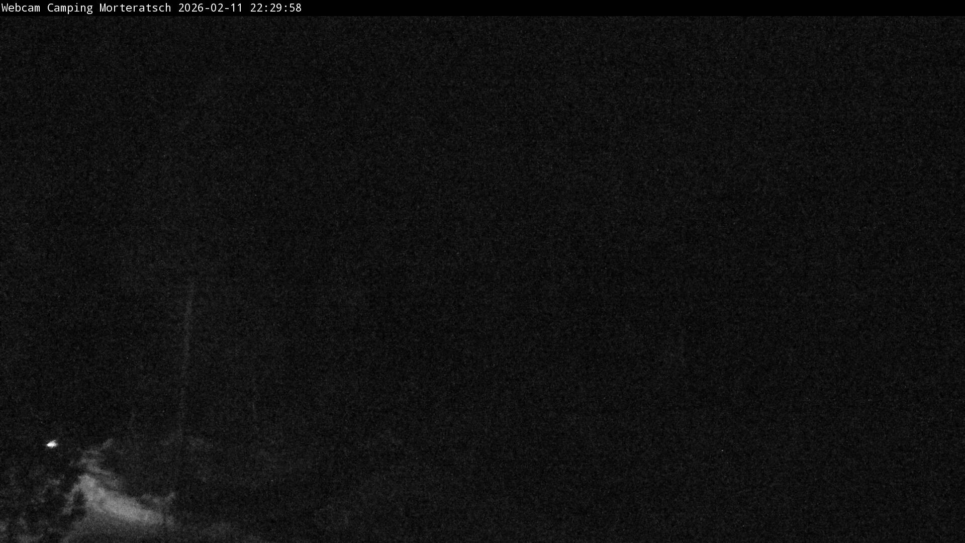 Archiv Foto Webcam Blick Campingplatz Morteratsch