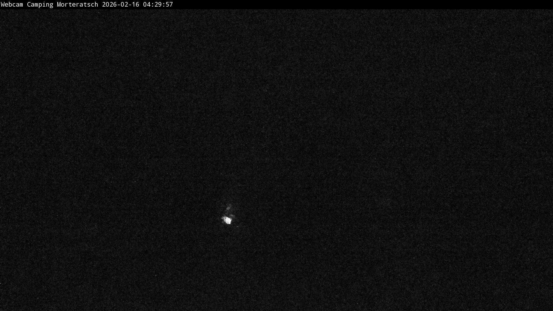 Archiv Foto Webcam Blick Campingplatz Morteratsch