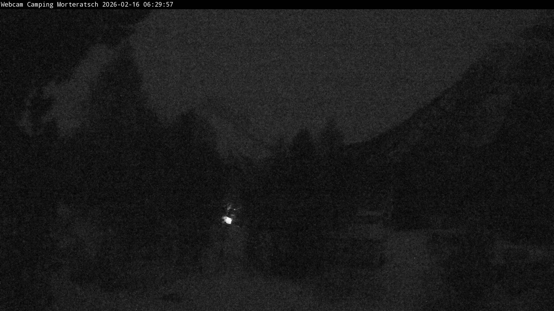 Archiv Foto Webcam Blick Campingplatz Morteratsch