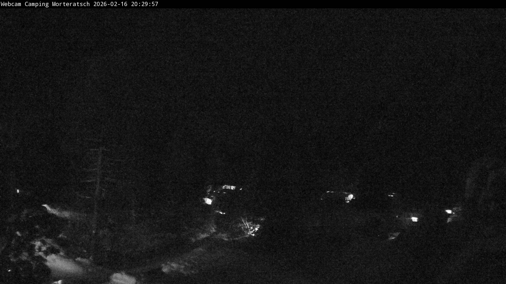 Archiv Foto Webcam Blick Campingplatz Morteratsch