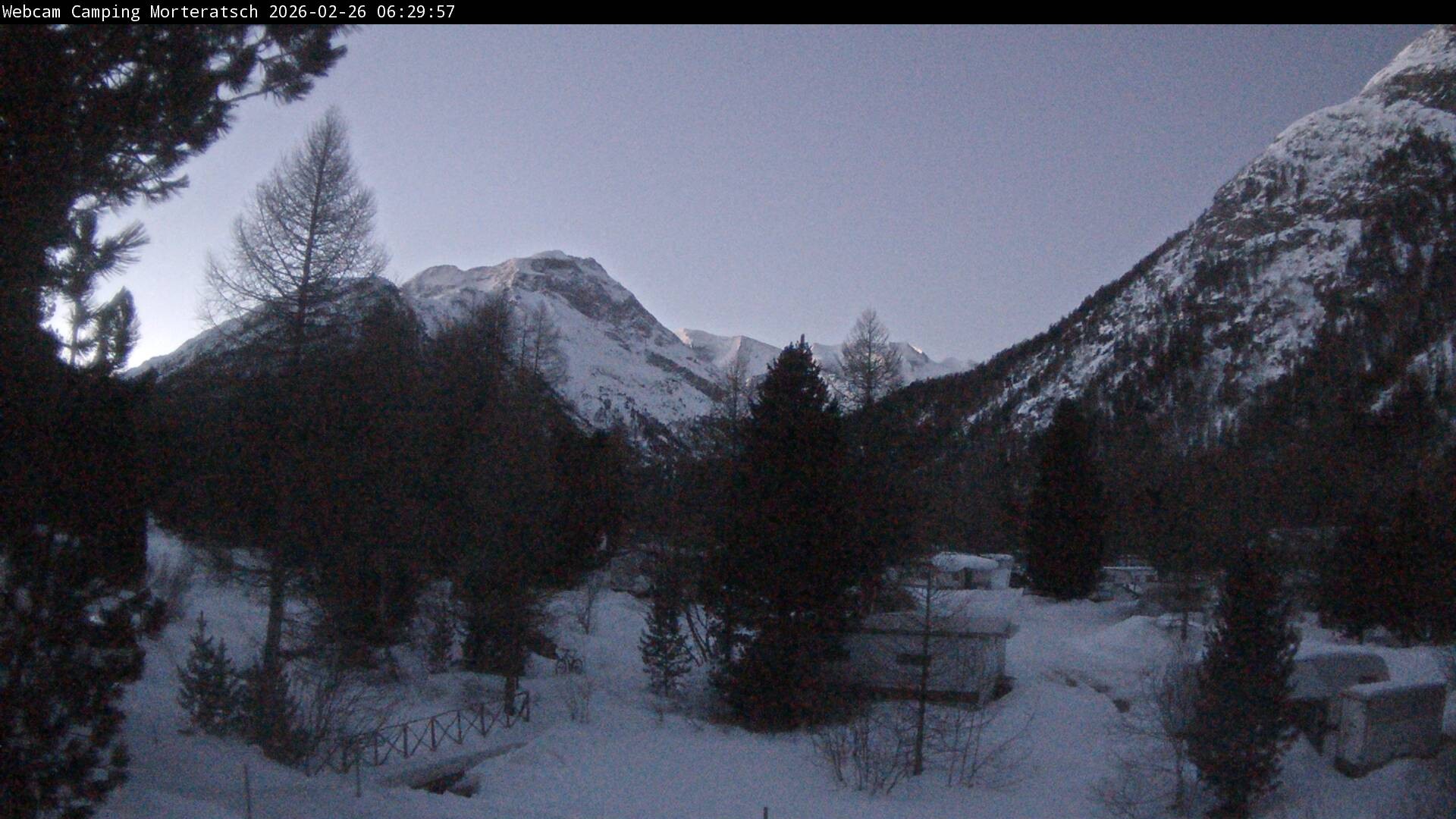 Archived image Webcam Morteratsch camping area, Engadin