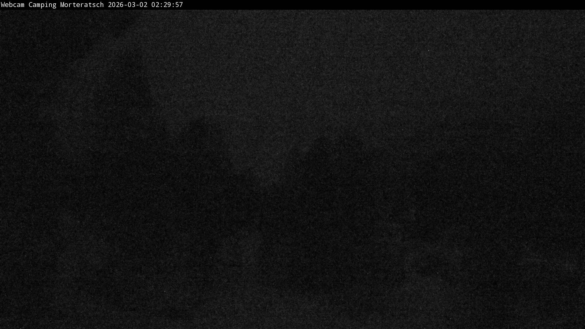Archiv Foto Webcam Blick Campingplatz Morteratsch