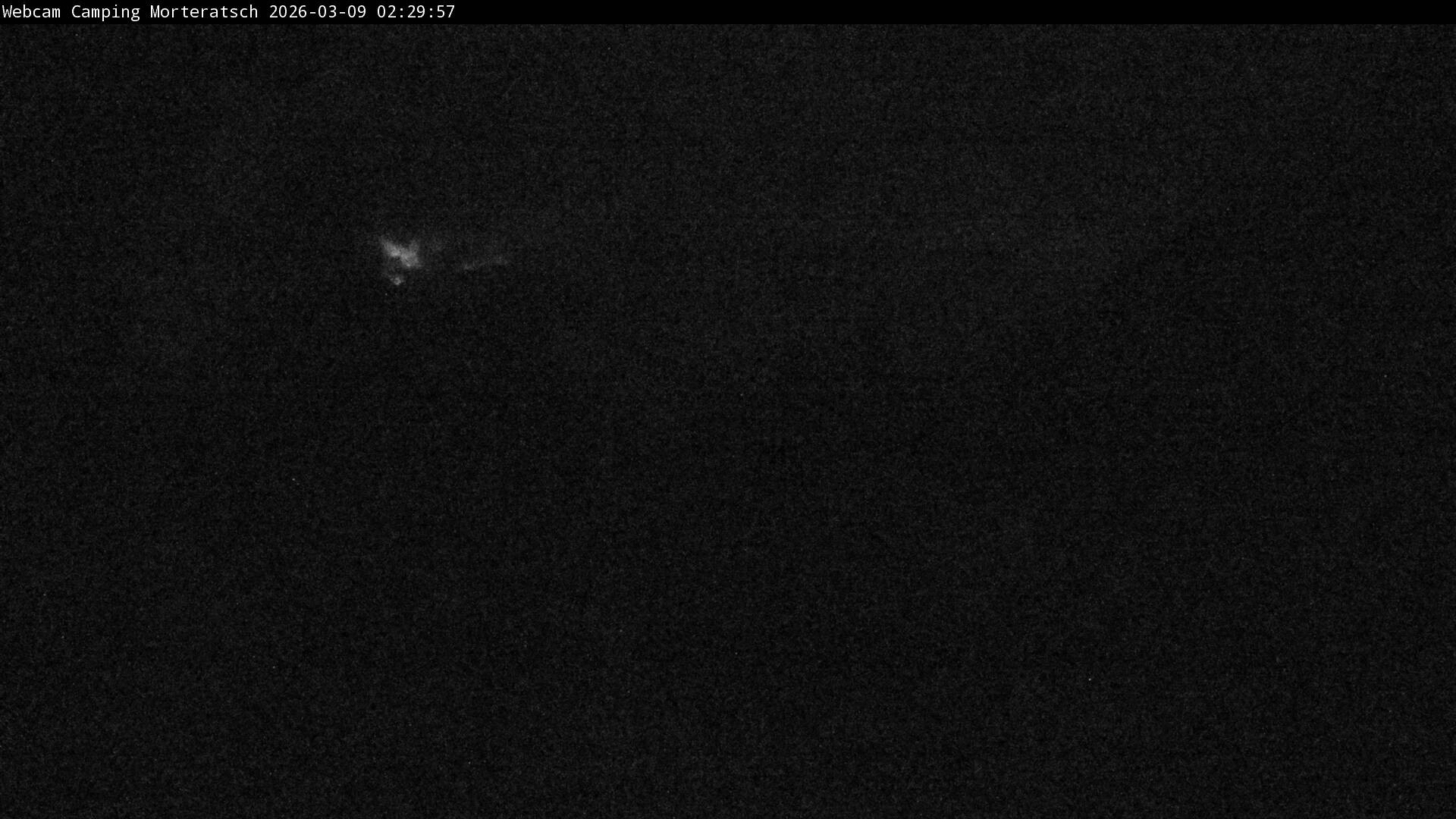 Archiv Foto Webcam Blick Campingplatz Morteratsch