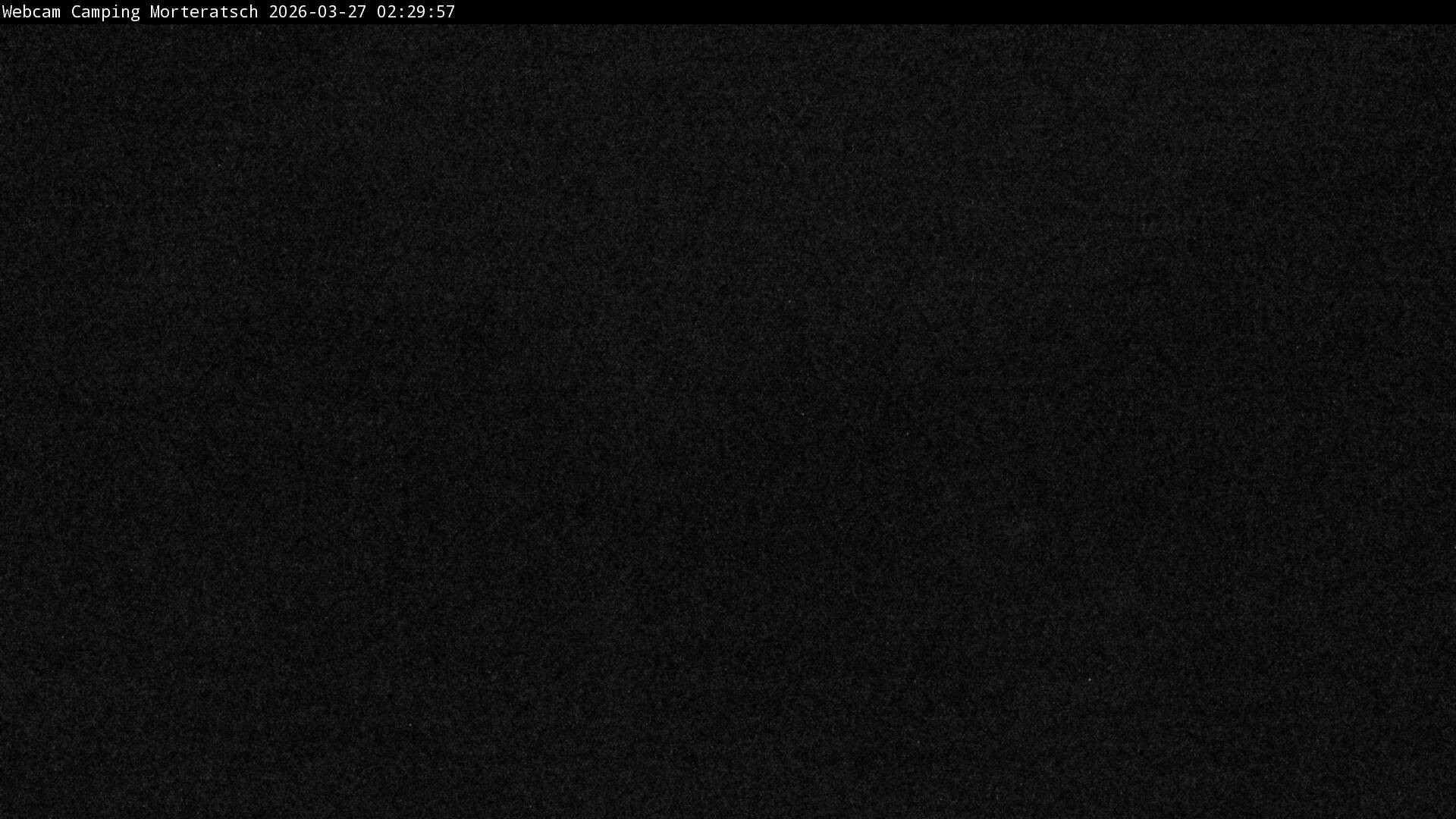 Archiv Foto Webcam Blick Campingplatz Morteratsch