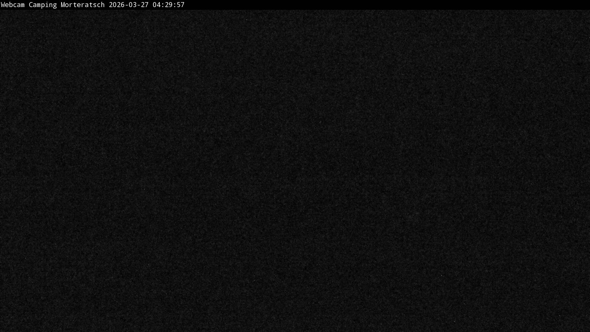 Archiv Foto Webcam Blick Campingplatz Morteratsch