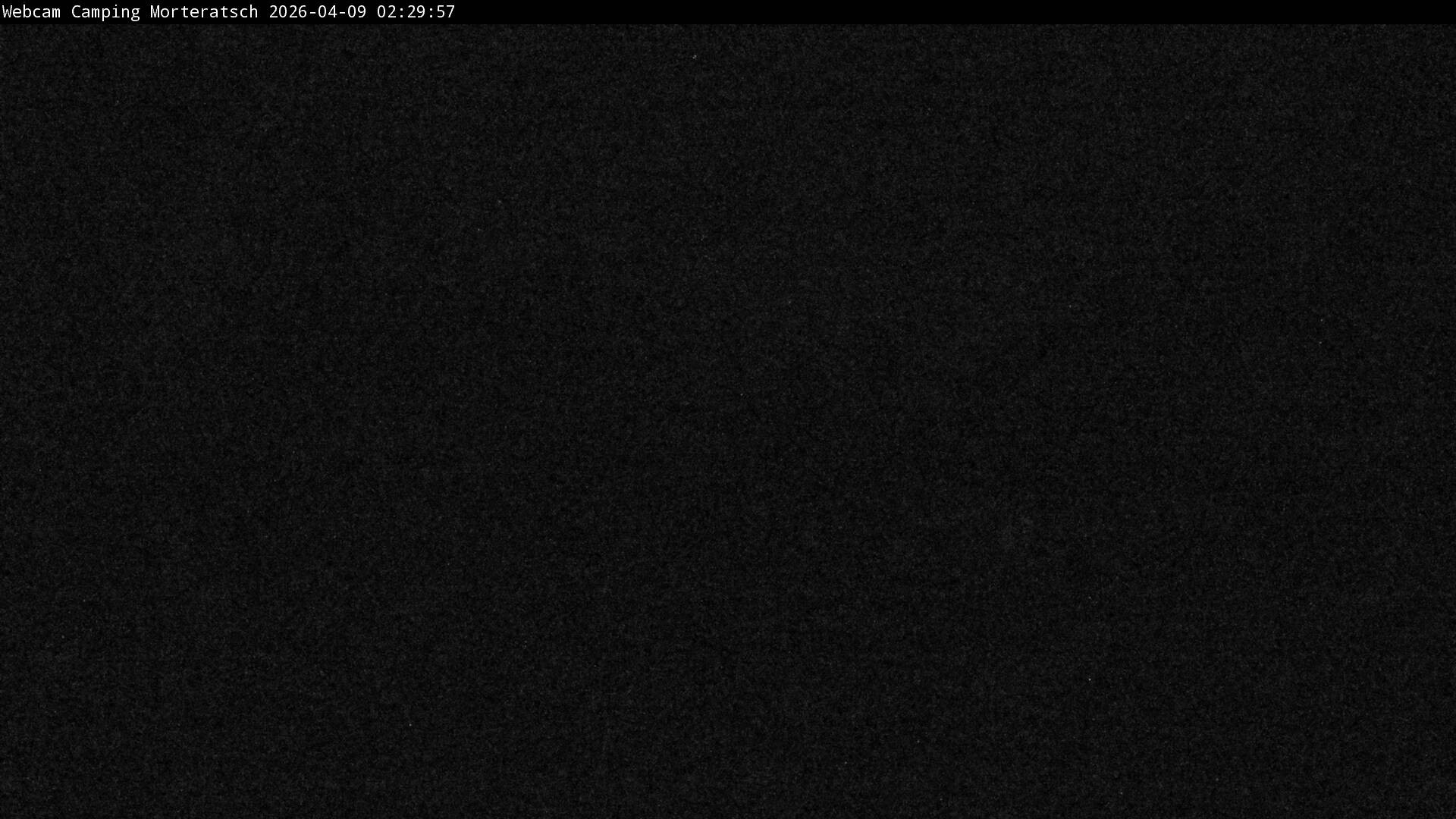Archiv Foto Webcam Blick Campingplatz Morteratsch