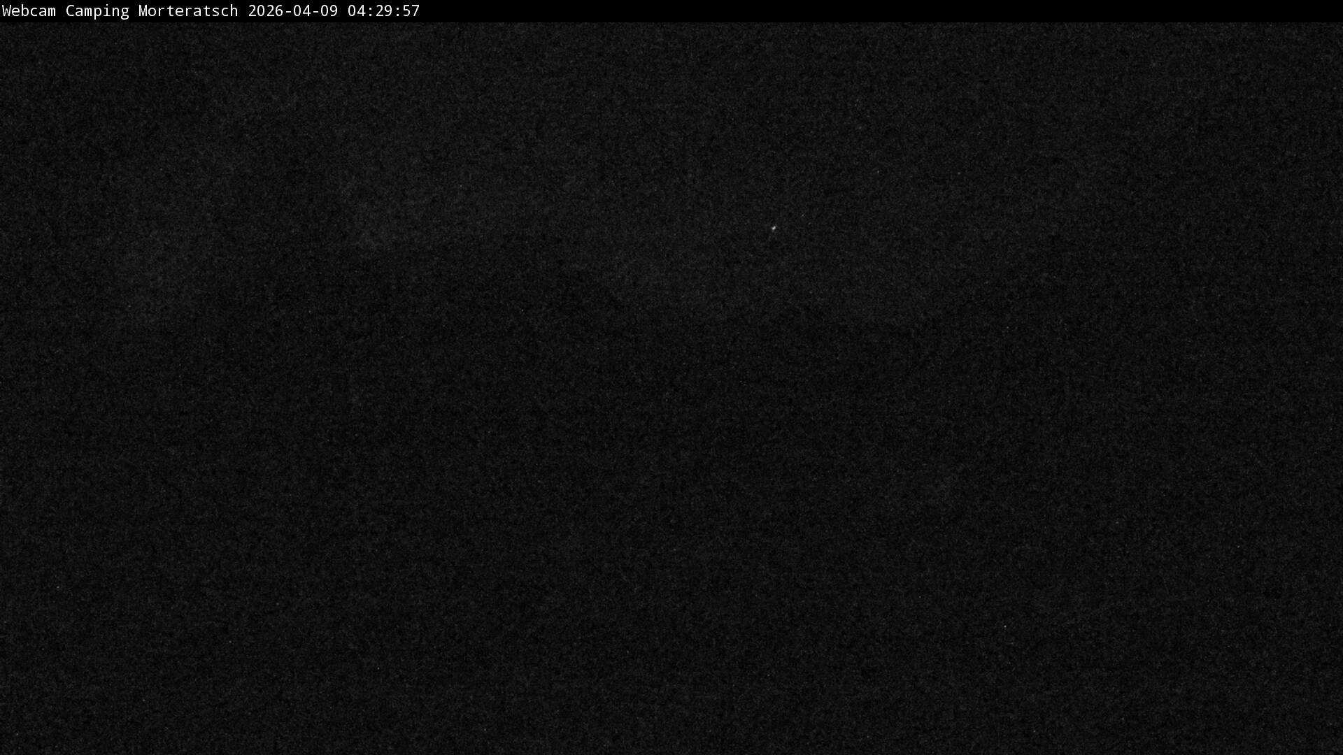 Archiv Foto Webcam Blick Campingplatz Morteratsch