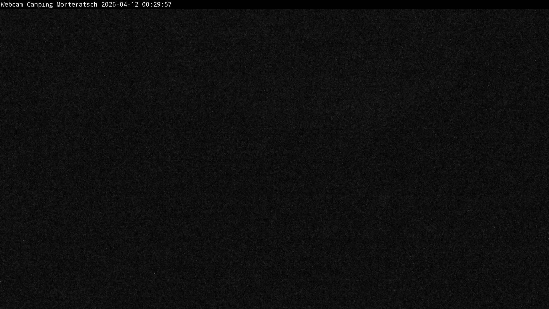 Archiv Foto Webcam Blick Campingplatz Morteratsch