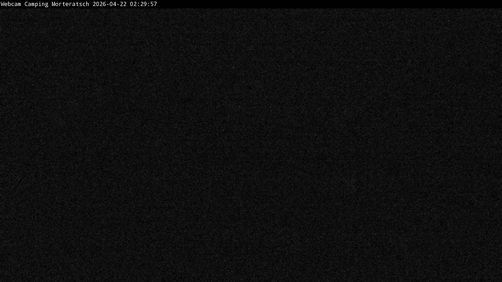 Archiv Foto Webcam Blick Campingplatz Morteratsch