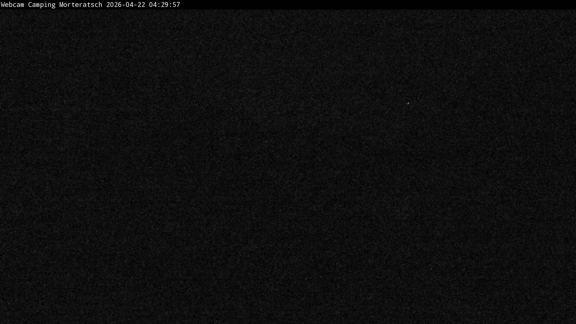 Archiv Foto Webcam Blick Campingplatz Morteratsch