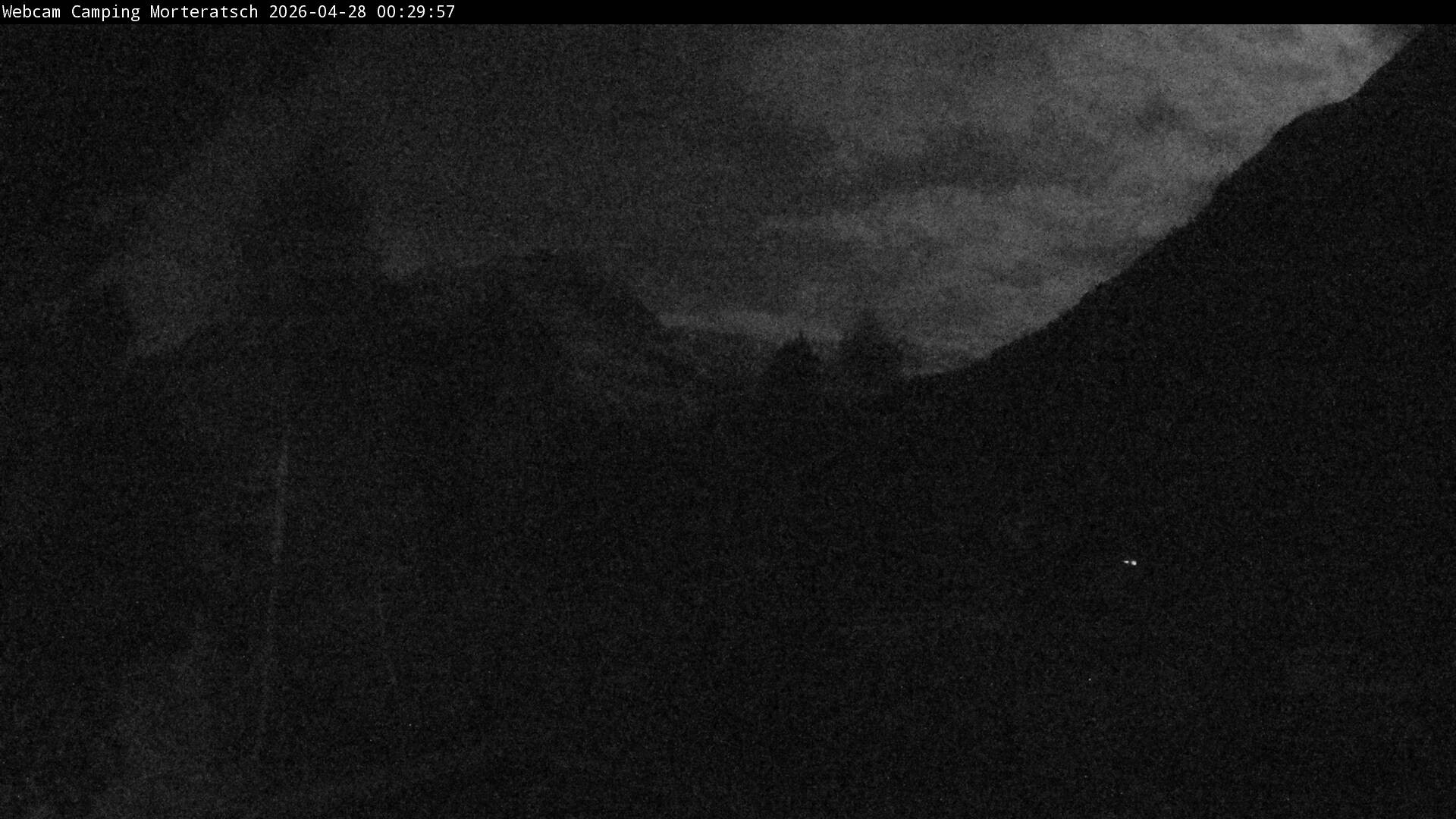 Archived image Webcam Morteratsch camping area, Engadin