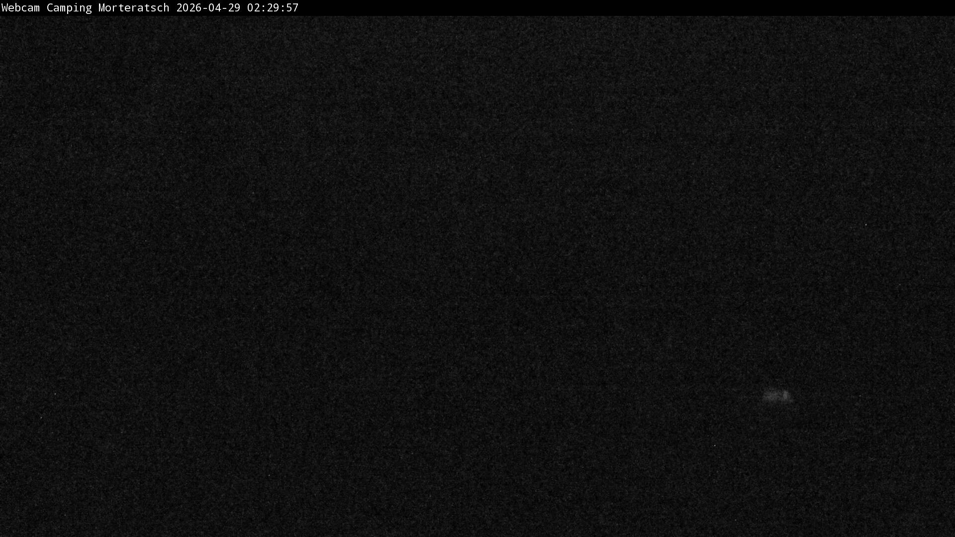 Archiv Foto Webcam Blick Campingplatz Morteratsch